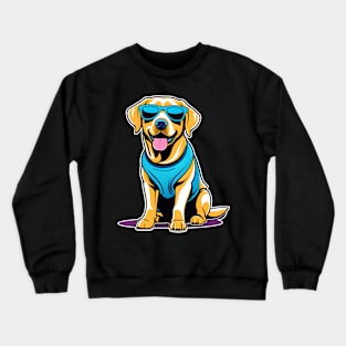 Sunshine Pup Vibes Crewneck Sweatshirt